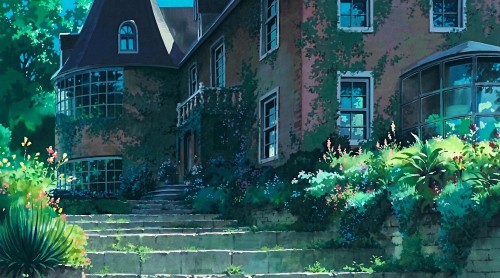 Image kikis delivery service houses, plant, window, green, building