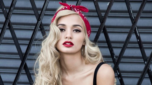 Image Pia Mia, Mr President, hair, lip, face