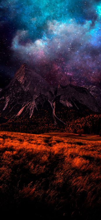 Erde, Atmosphäre, Ökoregion, Naturlandschaft, Natürlichen Umgebung. Wallpaper in 2160x4680 Resolution