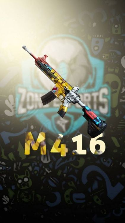 M416 Pubg, Garena Free Fire, Spielzeug, Musik, Poster. Wallpaper in 474x842 Resolution