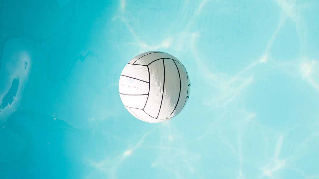 white and black basketball on blue sky