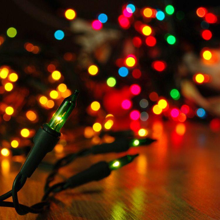 Les Lumières de Noël, Le Jour De Noël, Lumière, Éclairage, Décoration de Noël. Wallpaper in 2524x2524 Resolution