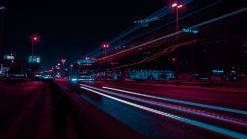 Image street light, automotive lighting, infrastructure, road surface, electricity