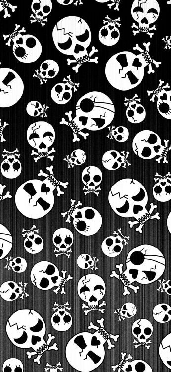 Pattern, Hairstyle, Facial Expression, White, Black. Wallpaper in 1080x2340 Resolution