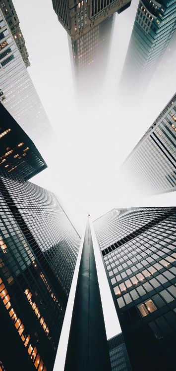 Edificio, Luz, Negro, Torre de Bloques, Torre. Wallpaper in 1422x3000 Resolution