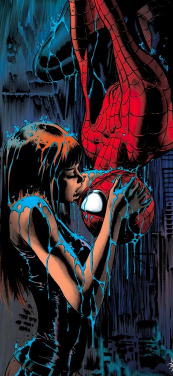Hombre Araña Mary Jane, Mary Jane Watson, Spider-man, Harry Osborn, Gwen Stacy. Wallpaper in 1440x3120 Resolution