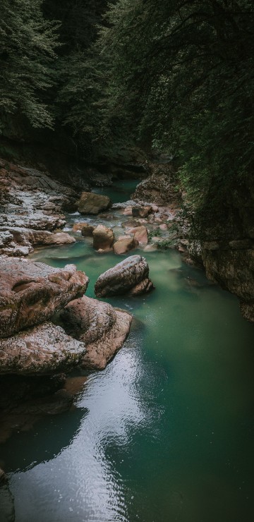 Image river, body of water, nature, water resources, stream