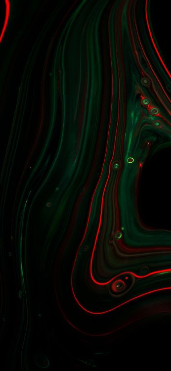 Art Fractal, la Pureté de la Couleur, Liquid, Espace, Magenta. Wallpaper in 1170x2535 Resolution