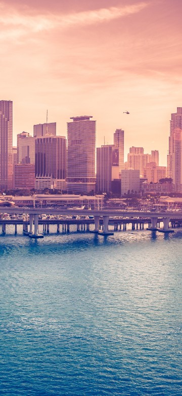 Image miami, south beach, downtown miami, key biscayne, water