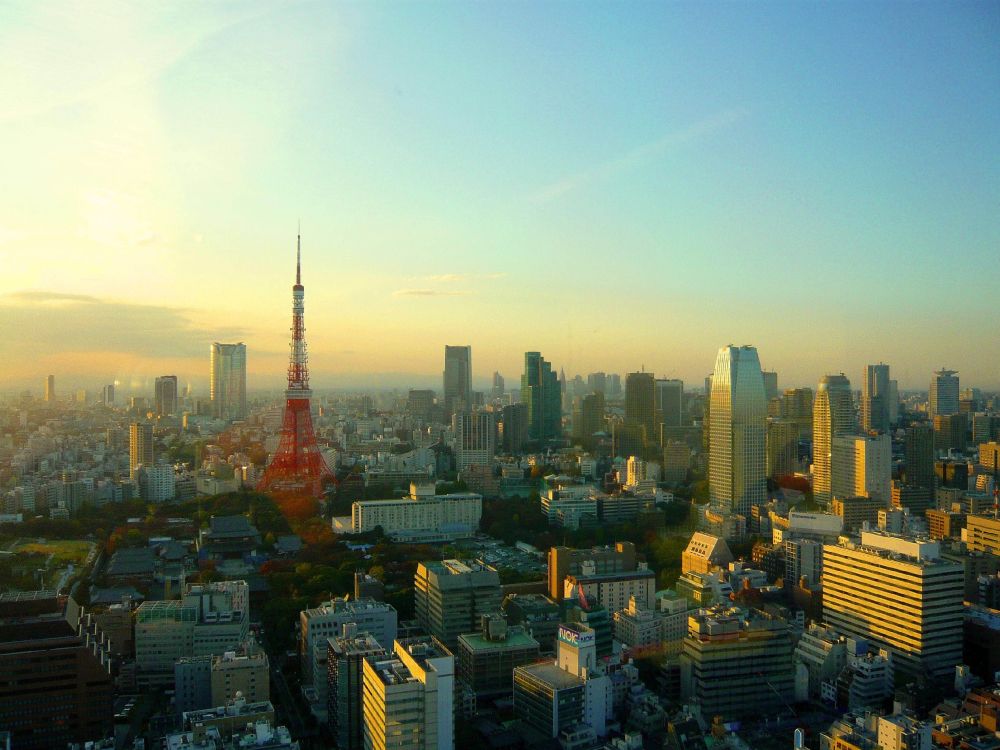 东京塔, 城市, 城市景观, 大都会, 天际线 壁纸 3264x2448 允许
