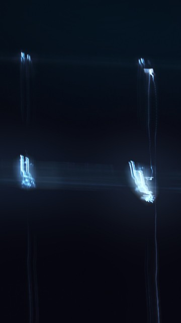 Image white light bulb turned on in dark room