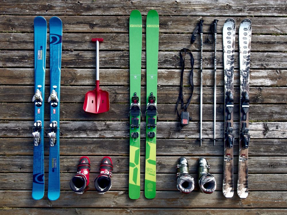 滑雪板, 滑板滑雪, 色彩, 木, 艺术 壁纸 4496x3372 允许