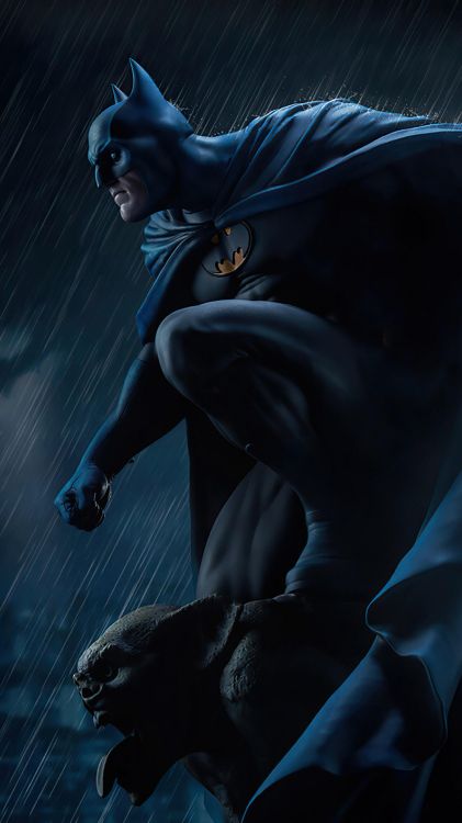 Batman, Superhéroe, dc Comics, Arte, DC Universe. Wallpaper in 2160x3840 Resolution