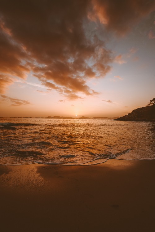 Image cloud, ocean, sea, horizon, water