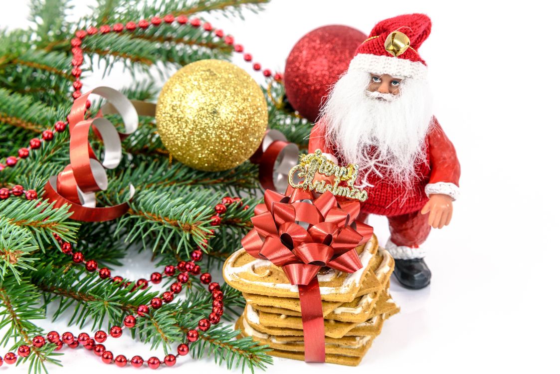 Christmas Day, Santa Claus, christmas decoration, christmas tree, christmas