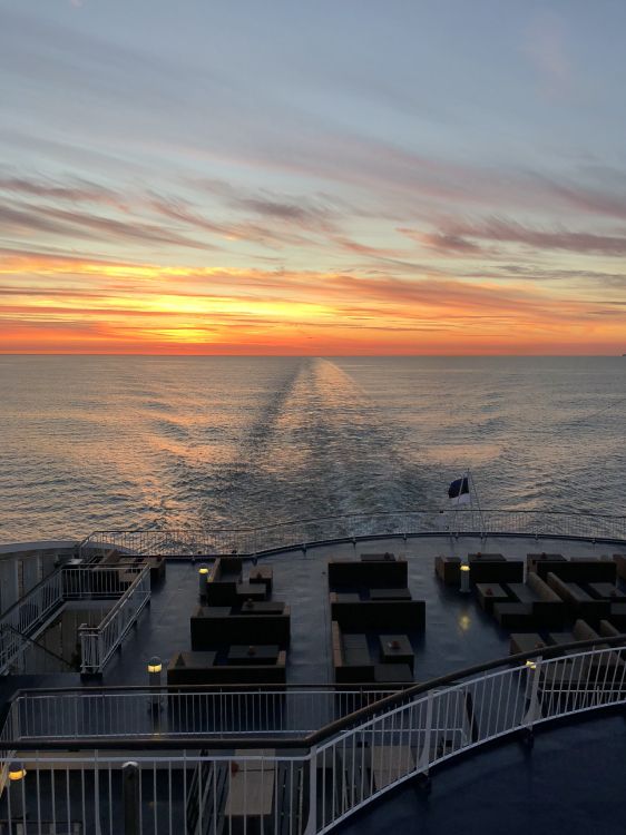 sea, ferry, water, passenger ship, body of water