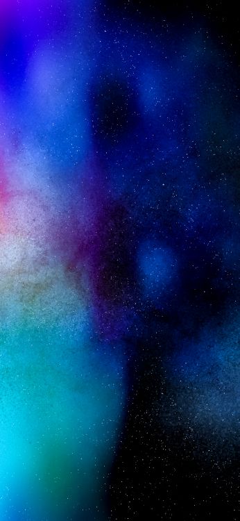 Atmosphäre, Astronomie, Raum, Azure, Purpur. Wallpaper in 1356x2934 Resolution