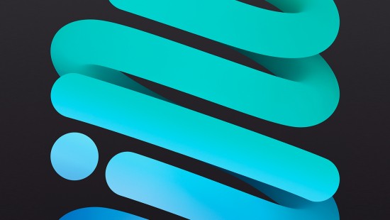 Image iPad Mini Stock Wallpaper in 4K Resolution (Space Gray) – Light (for iPhone)