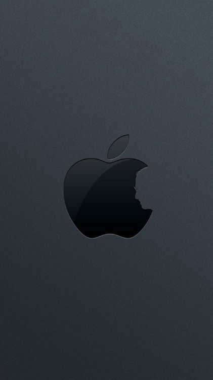 Apple, 黑色的, 气氛, 剪影, Crescent 壁纸 1440x2560 允许