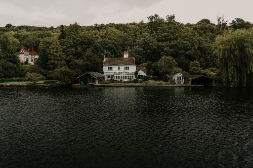 Image sky, lake, building, nature, reservoir