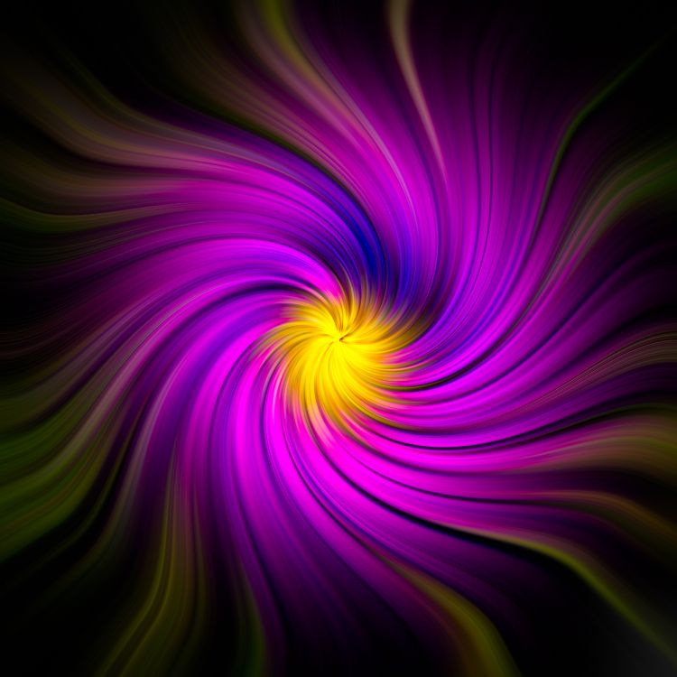 Peinture Abstraite Violette et Verte. Wallpaper in 4000x4000 Resolution