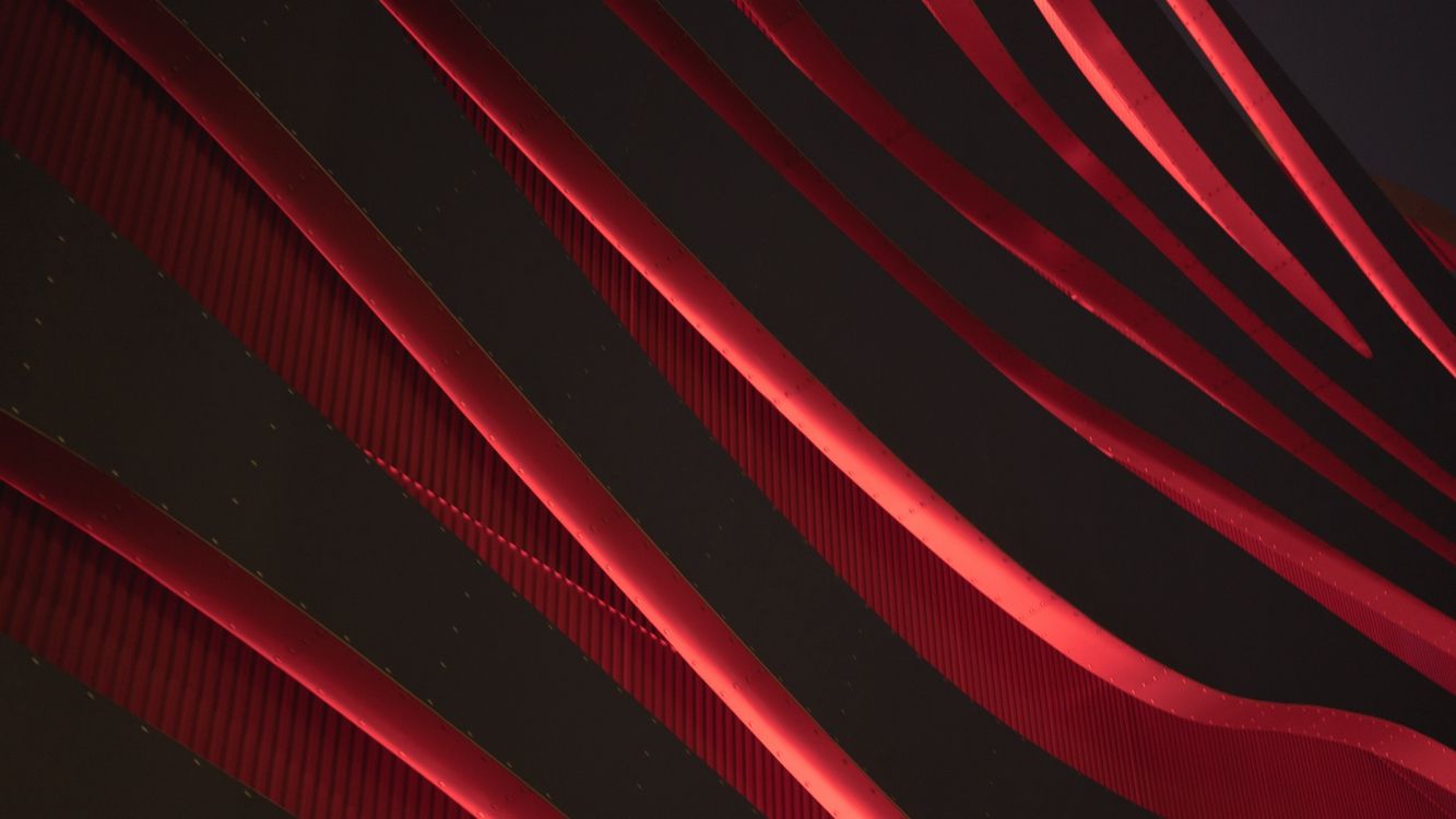 red and black striped textile