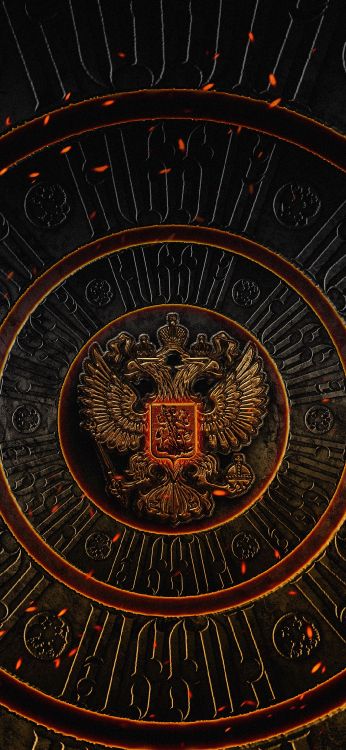 Rusia, Circulo, Arte, Madera, Patrón. Wallpaper in 1080x2340 Resolution