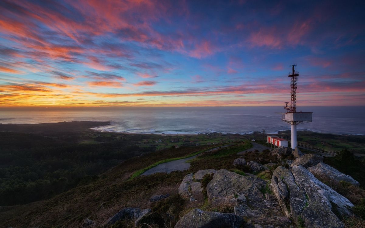 Cloud, Wasser, Naturlandschaft, Afterglow, Sonnenlicht. Wallpaper in 1920x1200 Resolution