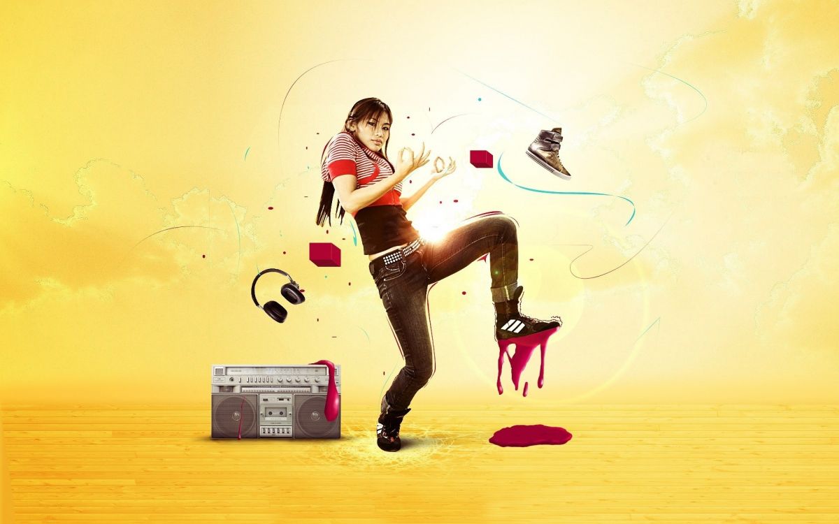 illustration, graphic design, font, music, happiness