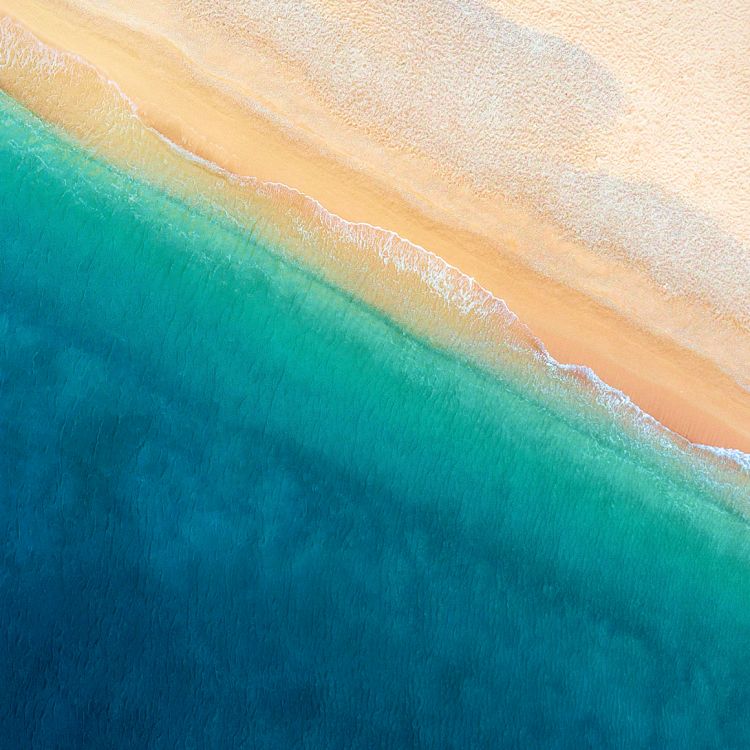 Motorola, Moto, Moto Z, Wasser, Blau. Wallpaper in 1160x1160 Resolution