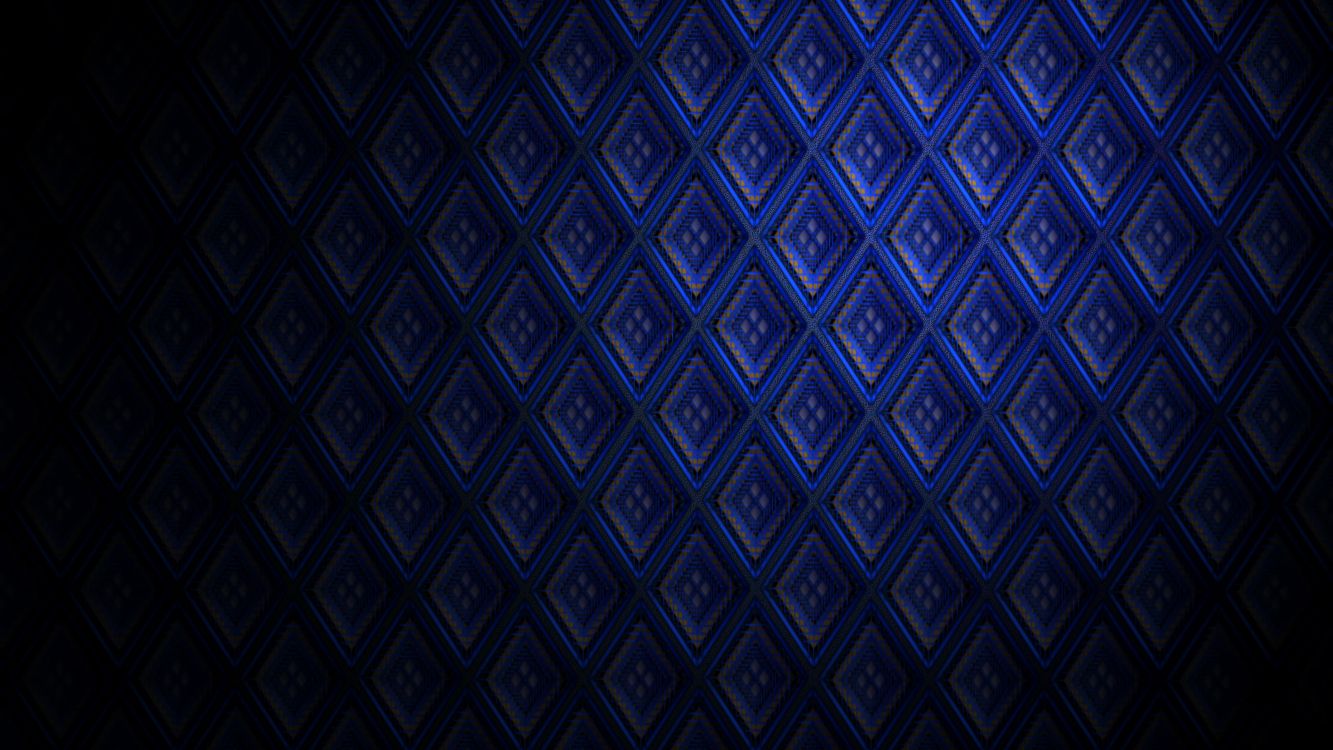 Blaues Und Weißes Quadratisches Muster. Wallpaper in 3840x2160 Resolution