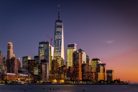 85776 New York City Tower Metropolis Manhattan Skyline X350 