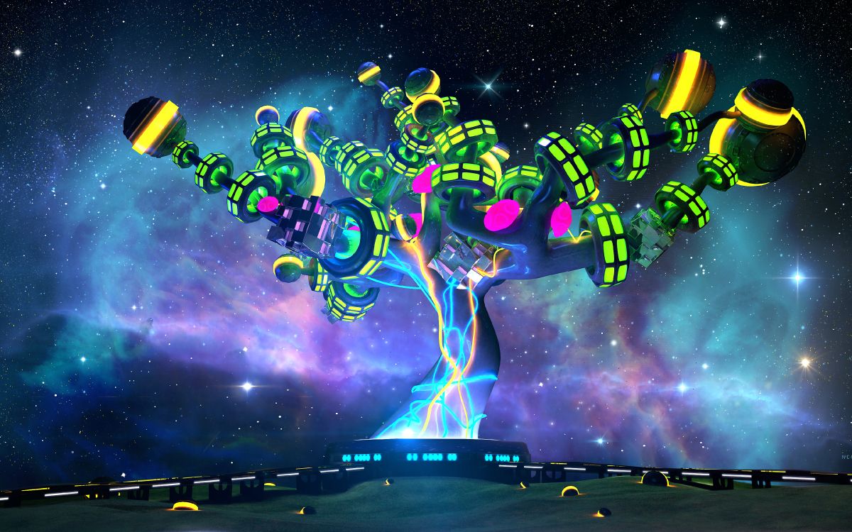 Mann im Grün-schwarzen Anzug Steht Auf Der Bühne. Wallpaper in 3840x2400 Resolution