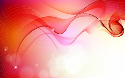 Image pink and white abstract painting