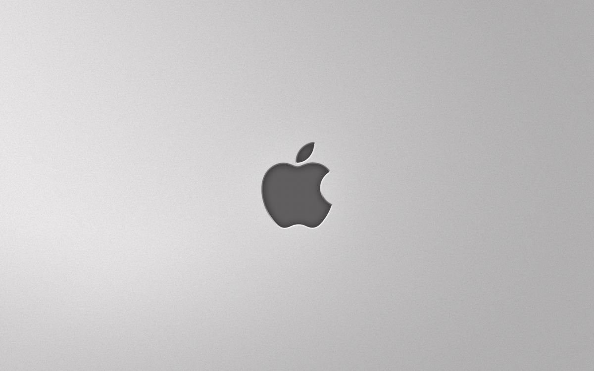Logo, Graphique, Apple, Noir et Blanc, Monochrome. Wallpaper in 2560x1600 Resolution