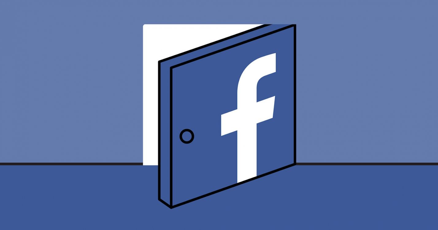 Facebook, Fila, Logotipo, Numero, Azul. Wallpaper in 2048x1075 Resolution