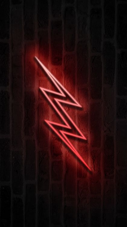 Lumière, Signe au Néon, Triangle, Ambre, Rectangle. Wallpaper in 3240x5760 Resolution