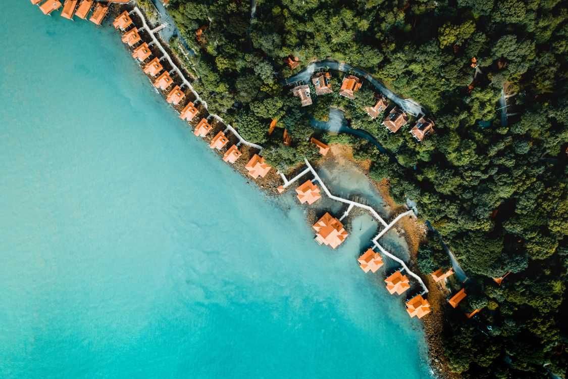 Mer, Eau, Zones Côtières et Océaniques de Reliefs, Côte, Île. Wallpaper in 5464x3640 Resolution