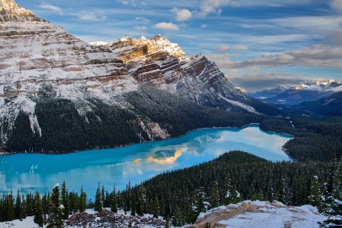 Image lake peyto, peyto lake, banff, mountain, nature