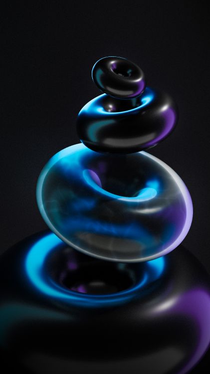 Luz, Agua, Morado, Arte, Gas. Wallpaper in 4320x7680 Resolution