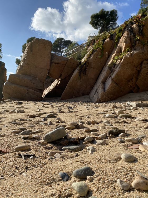 outcrop, rock, bedrock, formation, geology