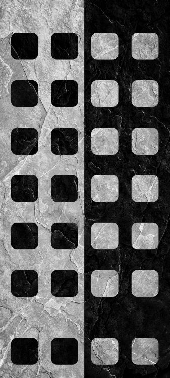 黑色和白色的, 矩形, 对称, 料酒店, 圆圈 壁纸 1080x2400 允许