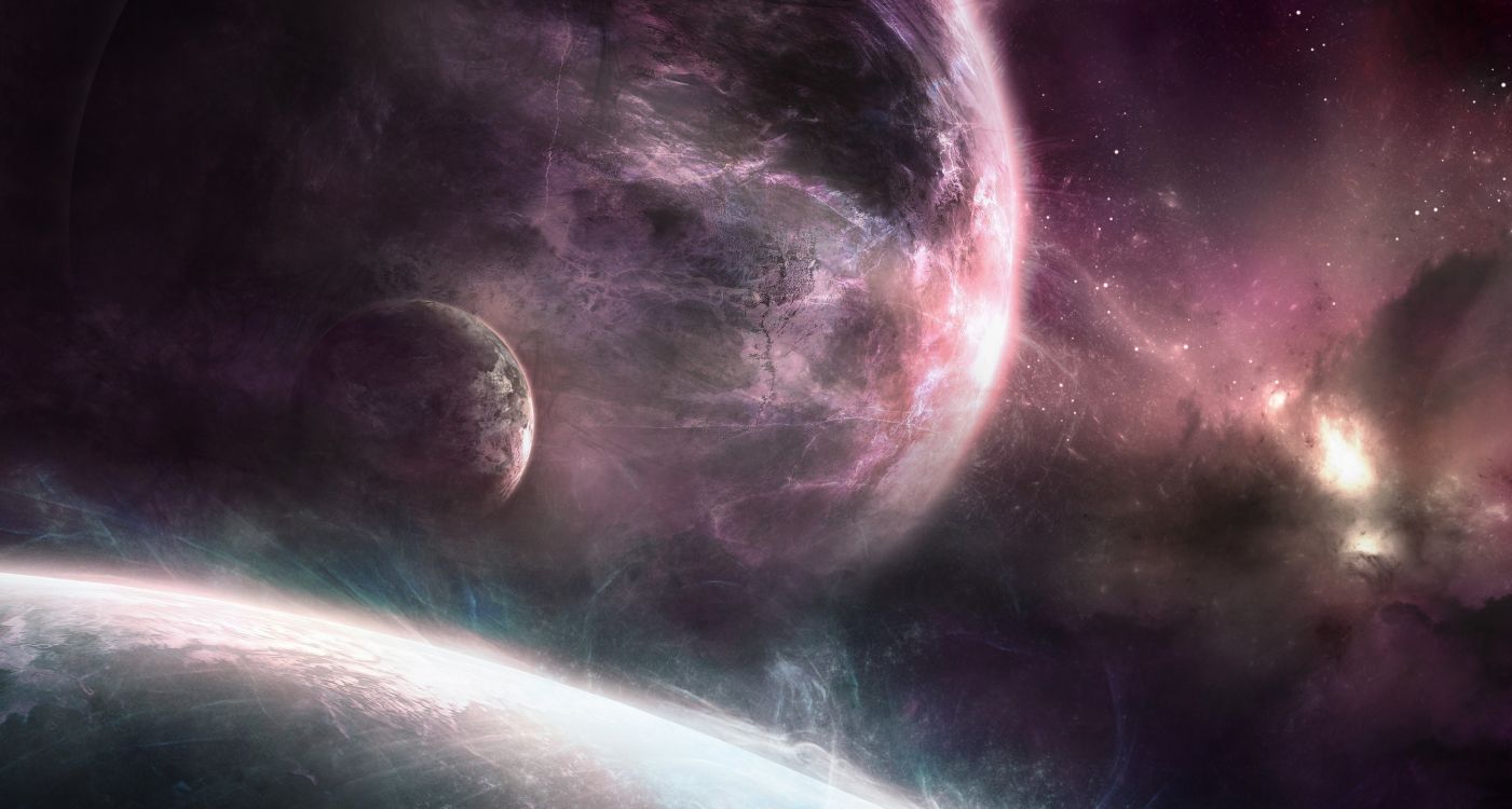 宇宙, 空间, 外层空间, 气氛, 天文学对象 壁纸 2943x1575 允许