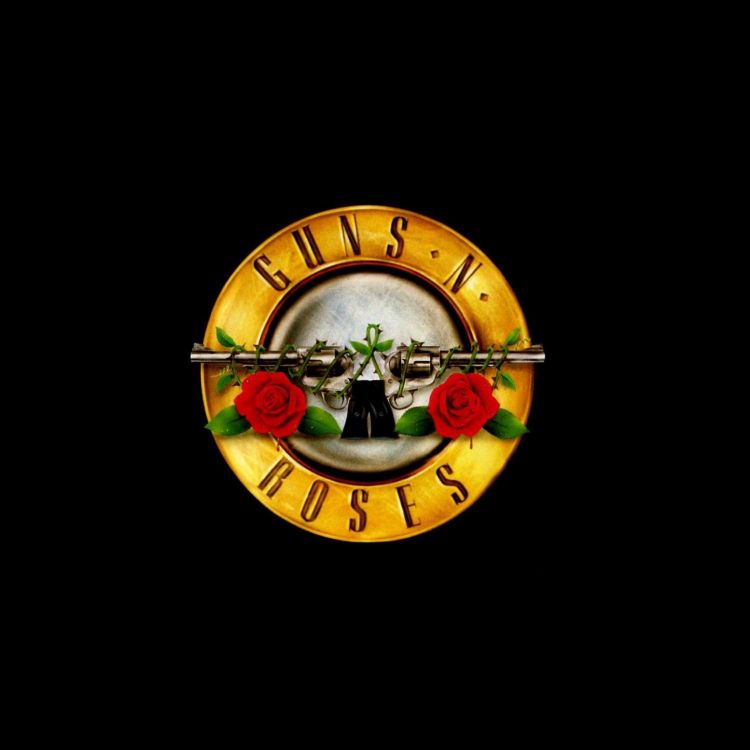 Guns N Roses, Hard Rock, Pas Dans Cette Vie en Tournée, Horloge. Wallpaper in 2048x2048 Resolution