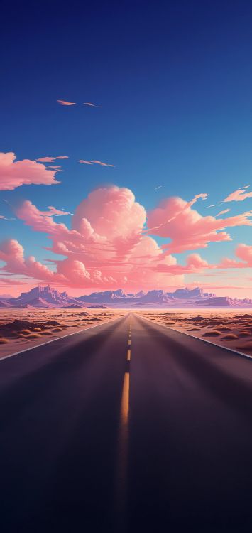 Afterglow, Tablet, Cloud, Atmosphäre, Ökoregion. Wallpaper in 1296x2732 Resolution