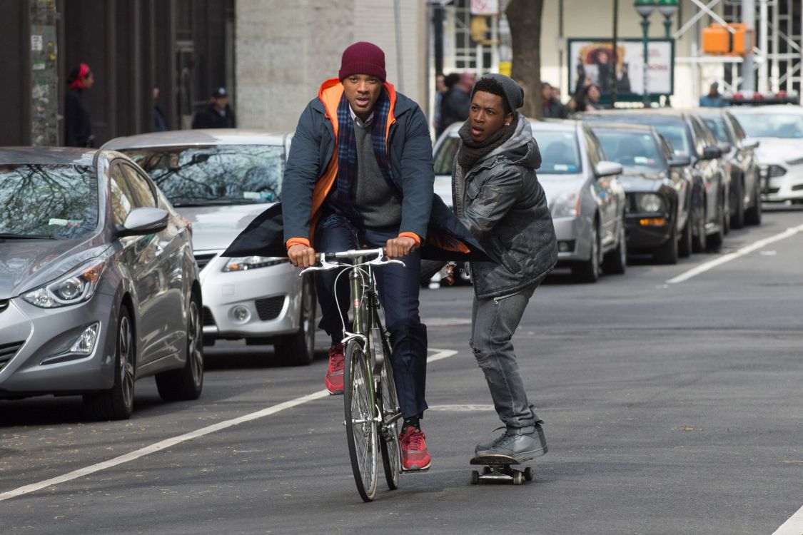 威尔*史密斯, 拖车, 车道, 自行车, 运输 壁纸 2868x1912 允许