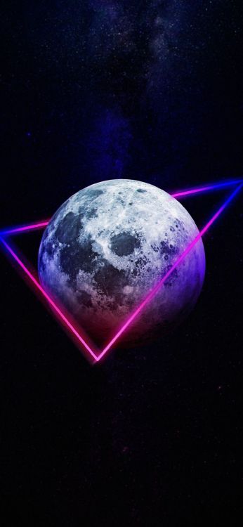 气氛, 天文学对象, 科学, 电蓝色的, 空间 壁纸 1080x2340 允许