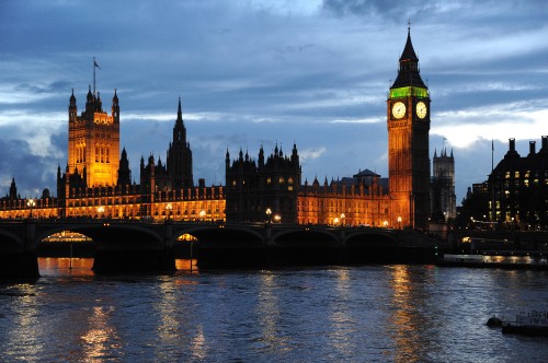 Image big ben london during night time