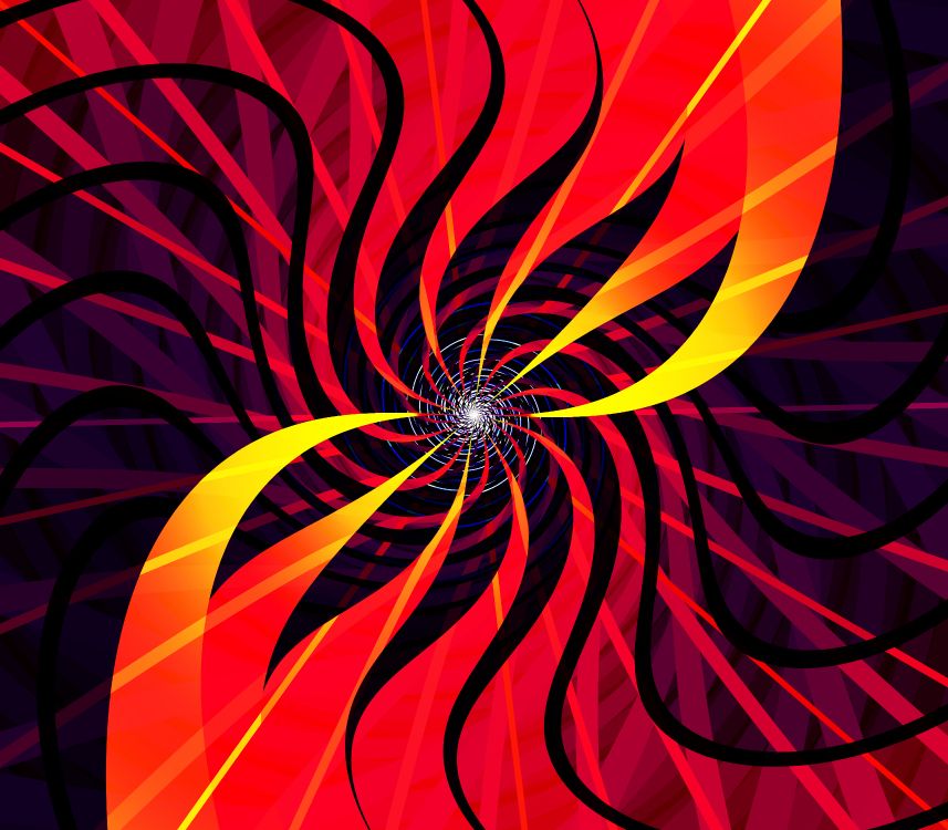 Art Fractal, Fractales, Abstraction, L'art Numérique, Entonnoir. Wallpaper in 6400x5600 Resolution