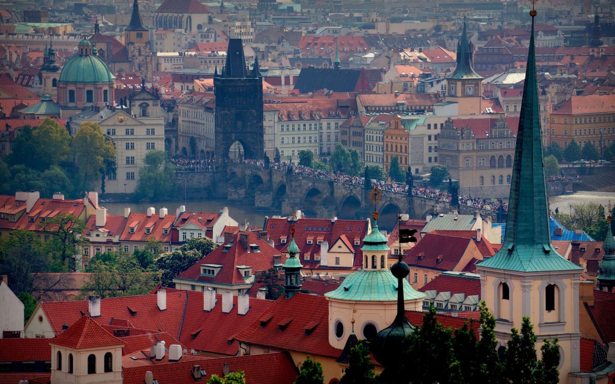 aerial view of city buildings during daytime